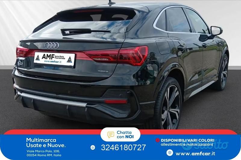 Usata Audi Q3 S-Line 200 CV (147 kW) 2021 Nero SUV