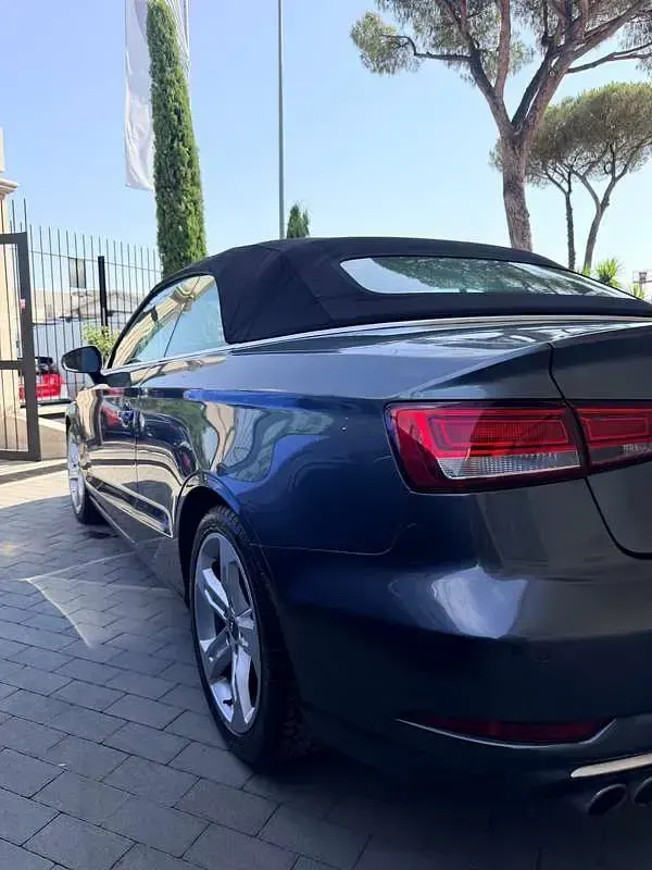 Usata Audi A3 Cabriolet Sport 150 CV (110 kW) 2018 Grigio Cabrio
