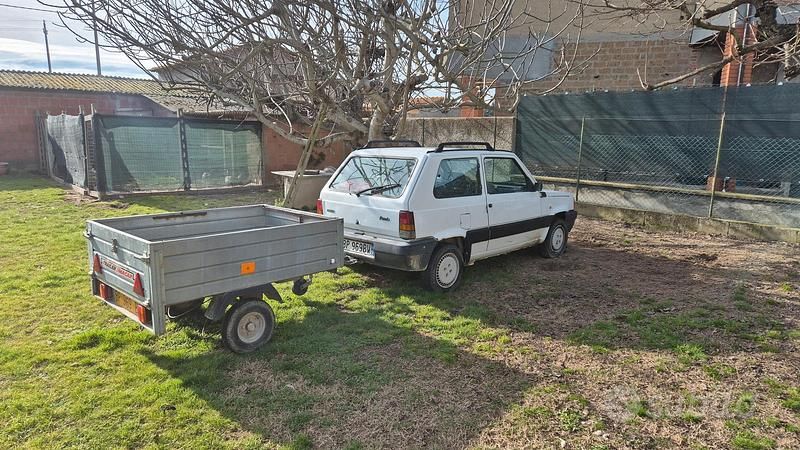 Usata Fiat Panda 2001 Bianco Utilitaria