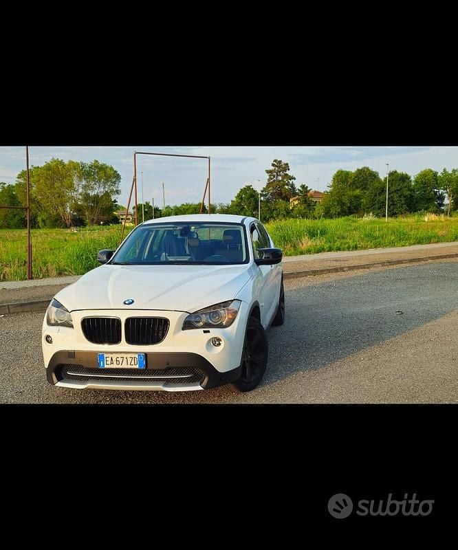 Usata BMW X1 177 CV (130 kW) 2010 Bianco SUV