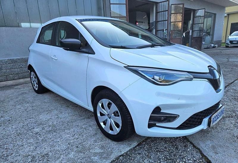 Usata Renault Zoe Life 50 kW (69 CV) 2021 Bianco Utilitaria