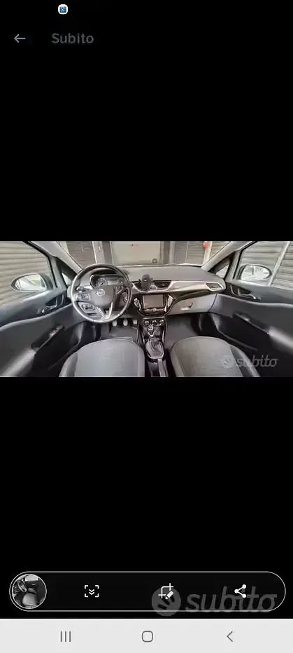 Usata Opel Corsa 90 CV (66 kW) 2018 Grigio Utilitaria