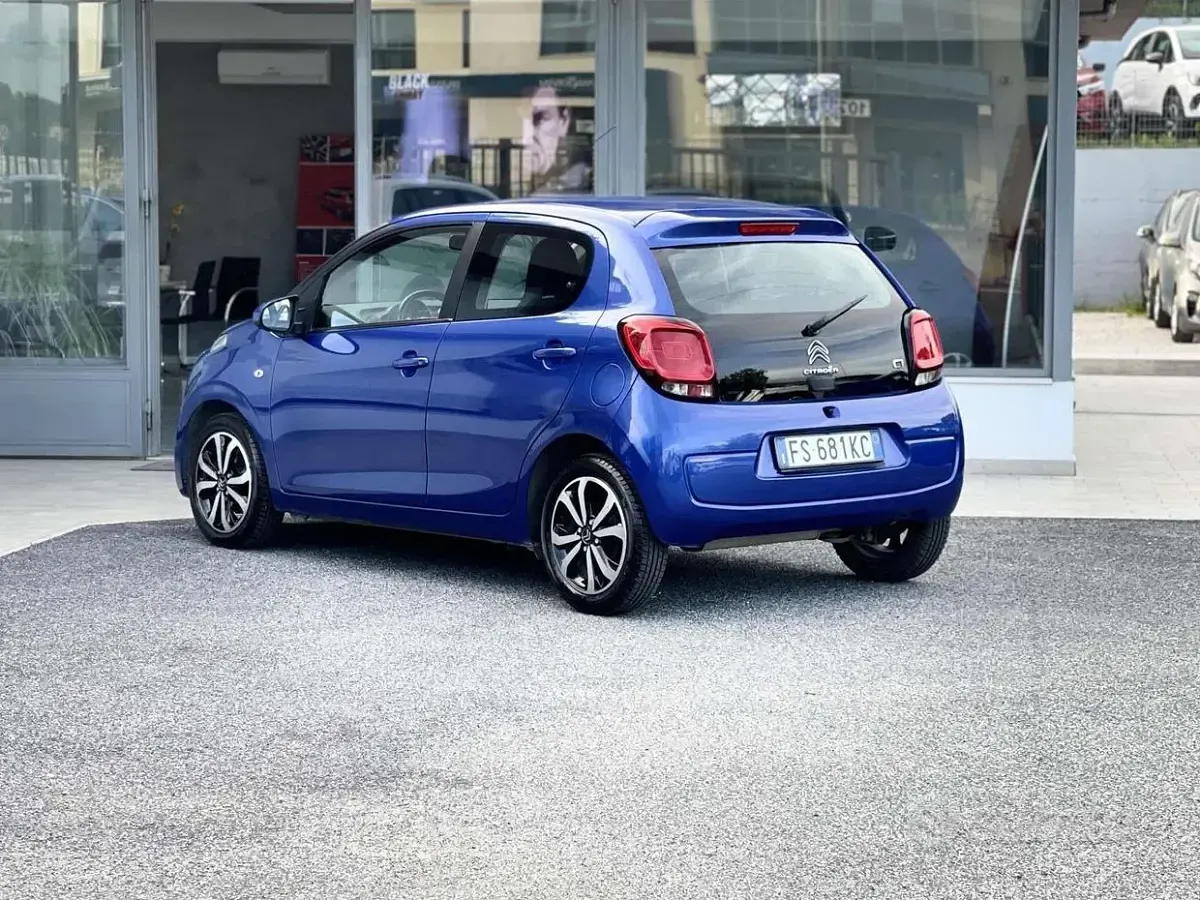 Usata Citroën C1 72 CV (52 kW) 2018 Blu Utilitaria