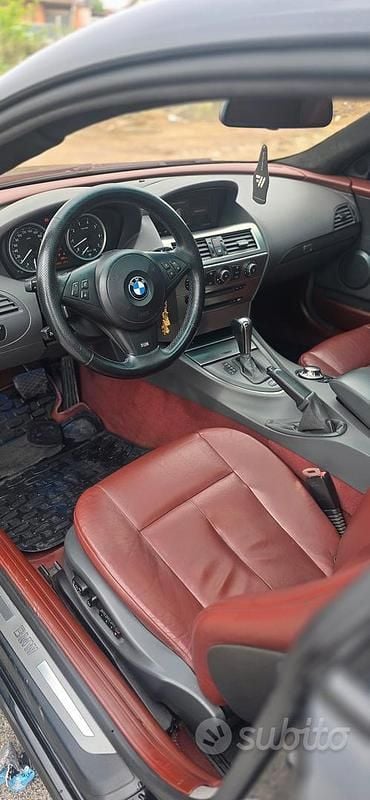 Begagnad BMW 645 Efficient Dynamics 507 HK (372 kW) 2005 Svart Sportkupé