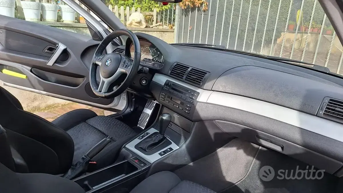 Usata BMW 316 Compact Sport Line 116 CV (85 kW) 2001 Grigio Utilitaria