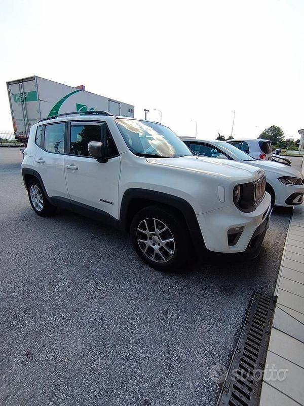 Usata Jeep Renegade Limited 140 CV (102 kW) 2020 Bianco SUV