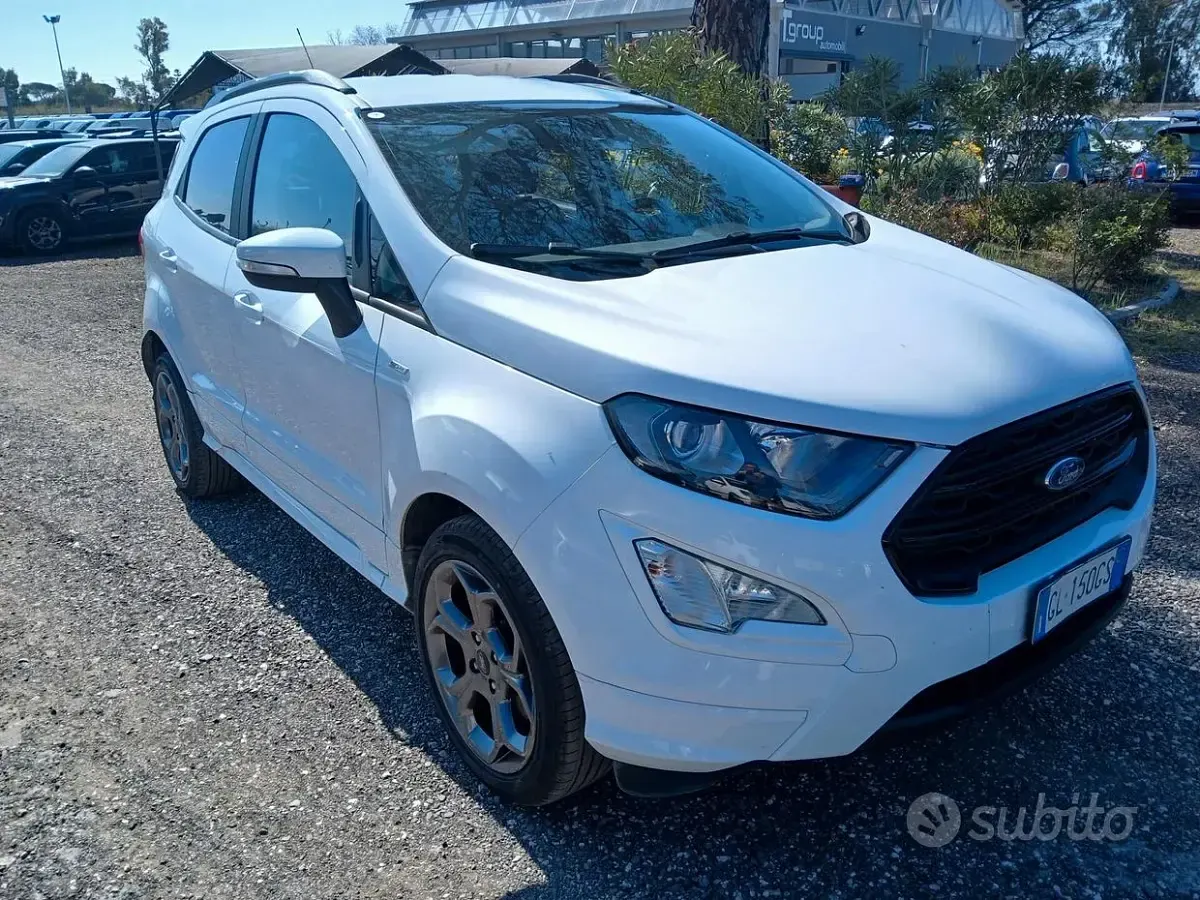 Usata Ford Ecosport ST-Line 125 CV (91 kW) 2022 Bianco SUV