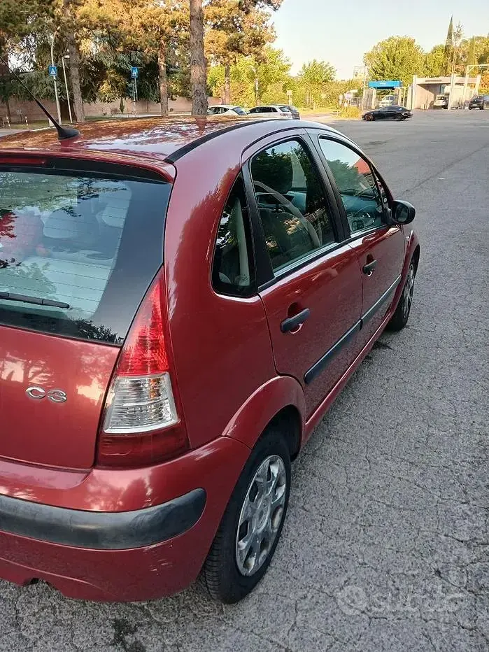 Usata Citroën C3 60 CV (44 kW) 2008 Rosso Utilitaria