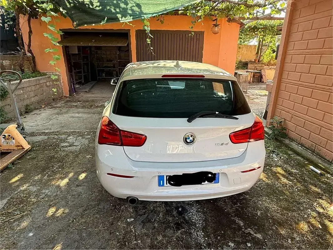 Usata BMW 118 Advantage 150 CV (110 kW) 2019 Bianco Berlina