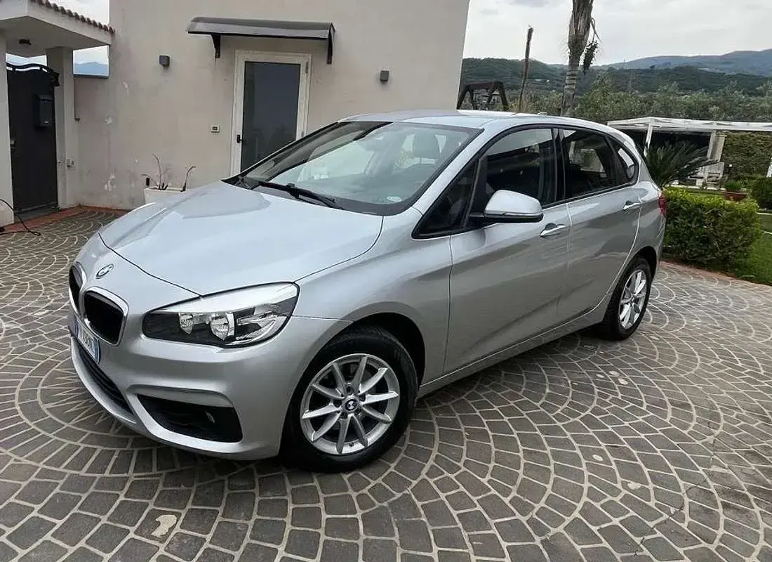 Usata BMW 216 Active Tourer Efficient Dynamics 116 CV (85 kW) 2018 Grigio Monovolume