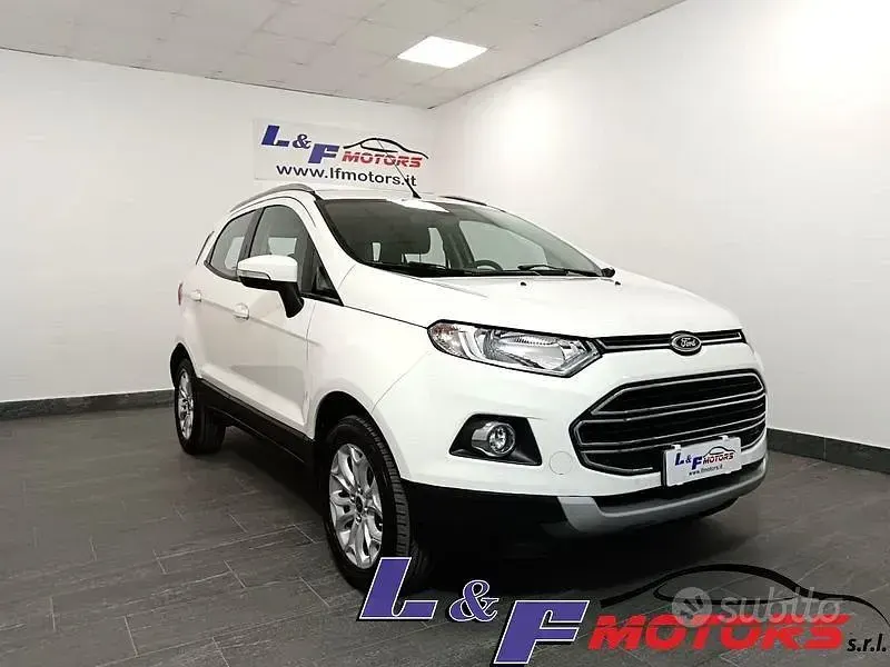 Usata Ford Ecosport 95 CV (69 kW) 2014 Bianco SUV