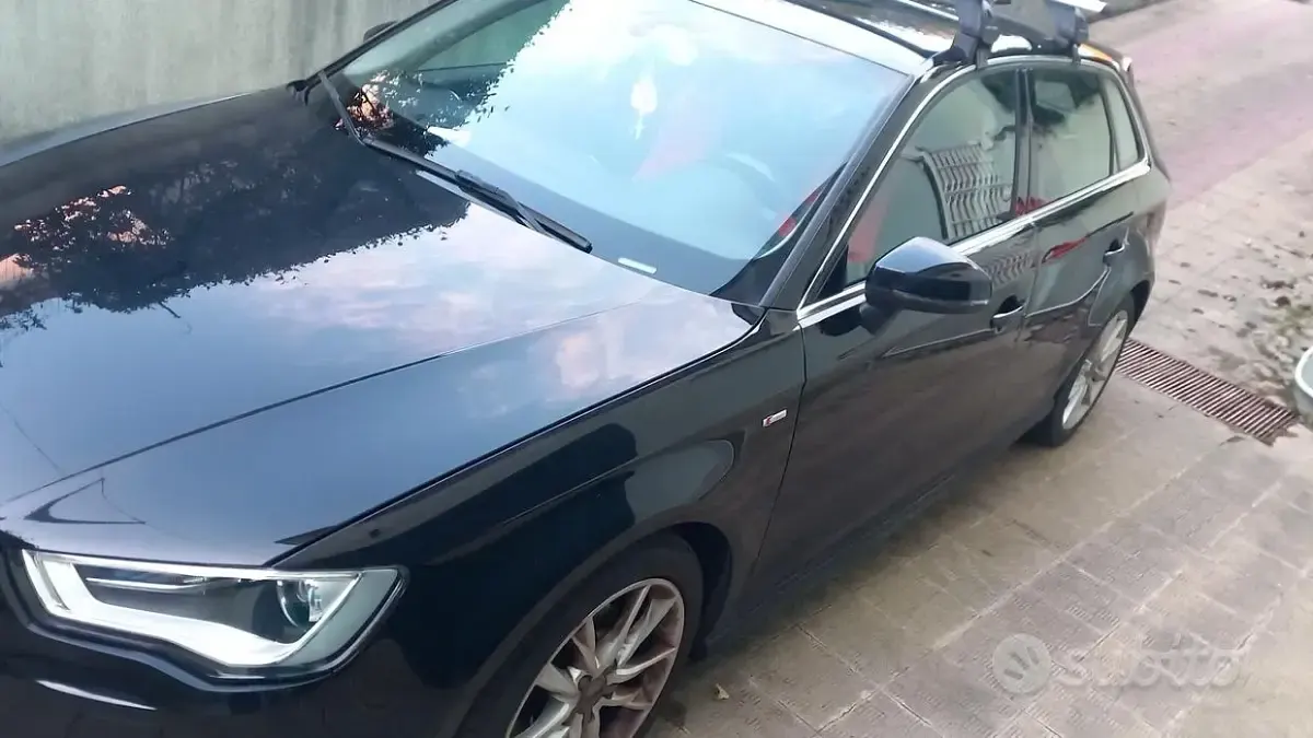 Usata Audi A3 102 CV (75 kW) 2016 Nero Berlina