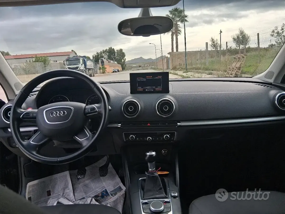 Usata Audi A3 150 CV (110 kW) 2014 Nero Berlina