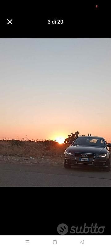 Usata Audi A4 Ambiente 143 CV (105 kW) 2008 Nero Berlina