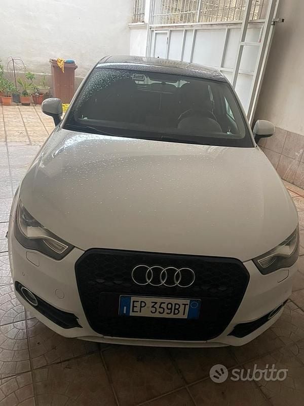 Usata Audi A1 S-Line 90 CV (66 kW) 2013 Bianco Utilitaria