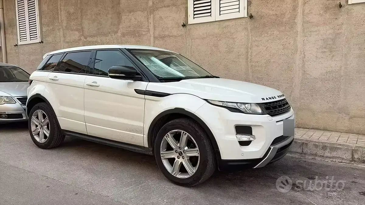 Usata Land Rover Range Rover evoque 190 CV (139 kW) 2011 Bianco SUV