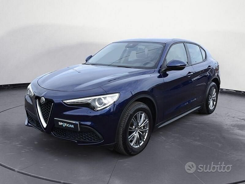 Blu Usata 2021 Alfa Romeo Stelvio Business SUV | 23.900 € (Buon prezzo) - Immagine 1/4