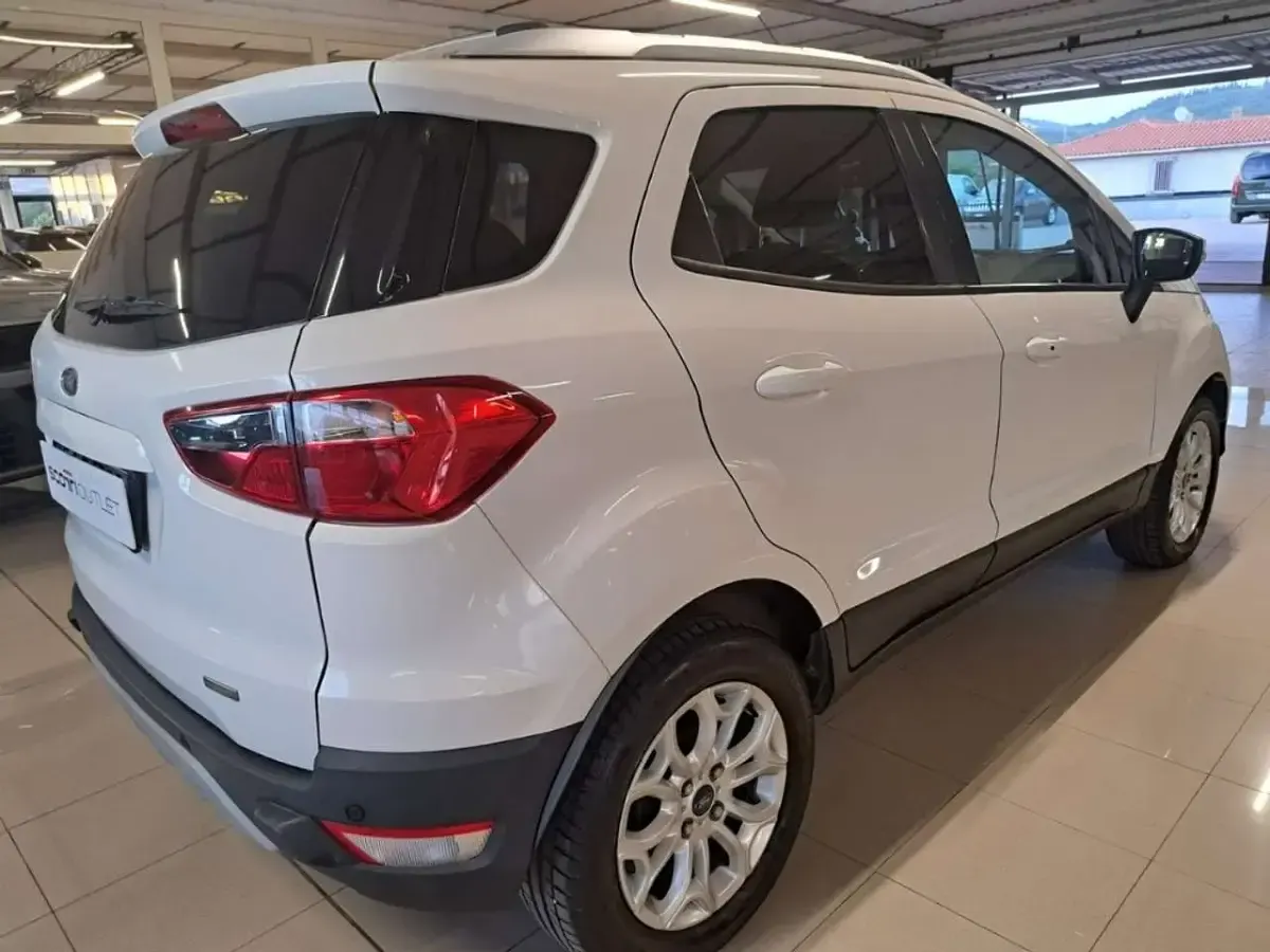 Usata Ford Ecosport Titanium 125 CV (91 kW) 2017 Azzurro cristal met SUV