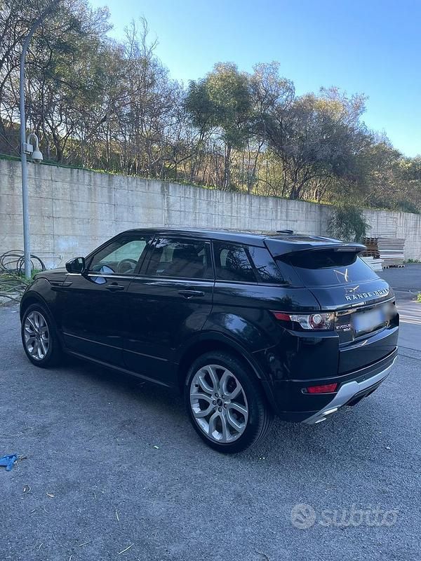 Usata Land Rover Range Rover evoque 190 CV (139 kW) 2014 Nero SUV