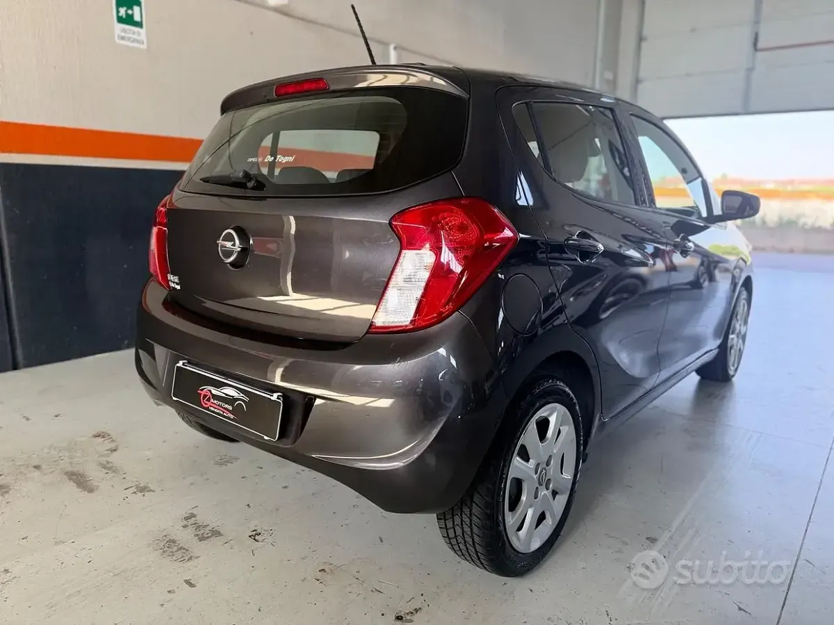 Usata Opel Karl Cosmo 75 CV (55 kW) 2015 Grigio Utilitaria