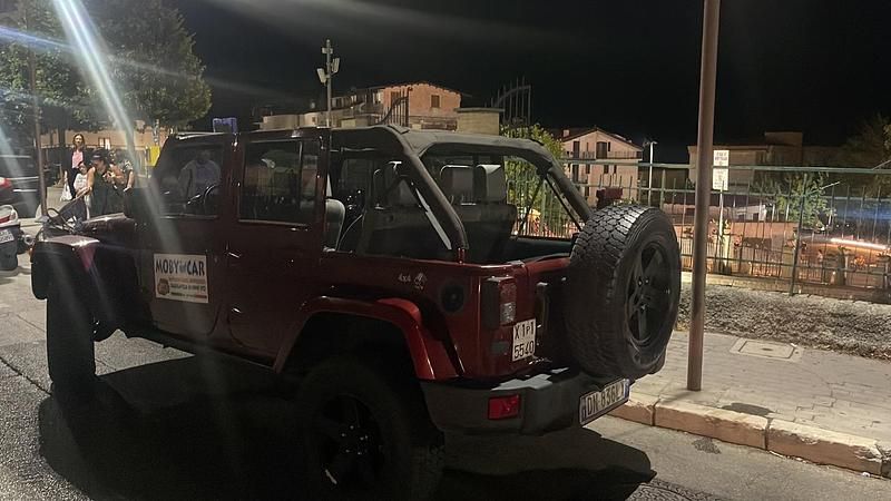 Usata Jeep Wrangler Unlimited Sport 176 CV (129 kW) 2008 Rosso SUV