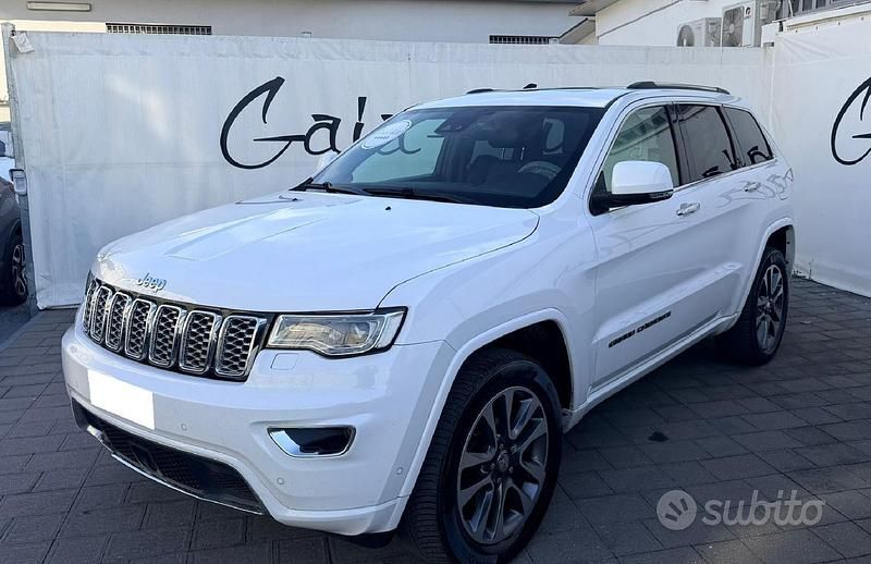 Usata Jeep Grand Cherokee Overland 250 CV (183 kW) 2018 Bianco SUV
