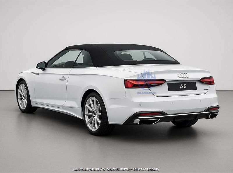 Usata Audi Cabriolet S-Line 265 CV (194 kW) 2024 Bianco Cabrio