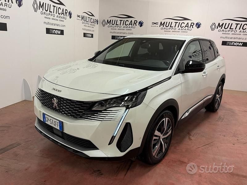 Usata Peugeot 3008 Allure 131 CV (96 kW) 2023 Bianco Berlina