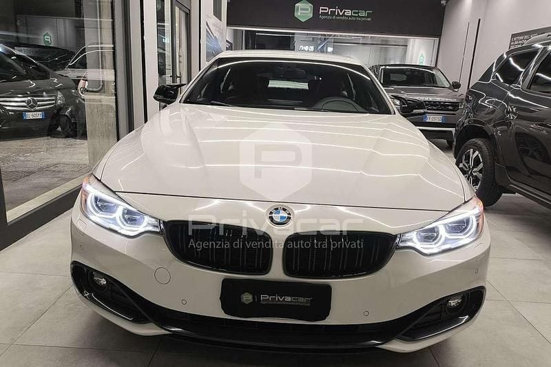 Usata BMW 420 Gran Coupé Sport Line 184 CV (135 kW) 2014 Bianco Coupé