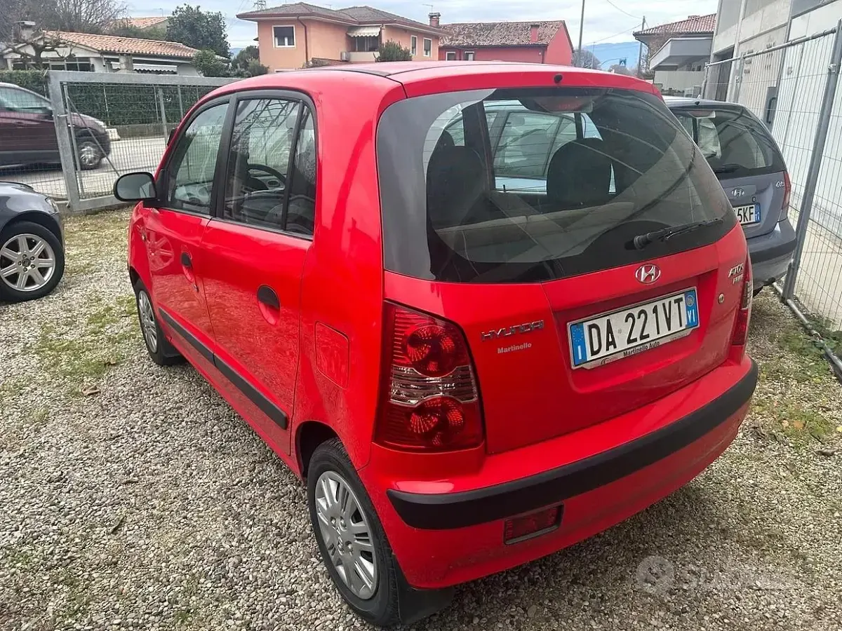 Usata Hyundai Atos Prime 63 CV (46 kW) 2006 Rosso Utilitaria