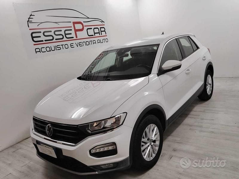Usata VW T-Roc Style 110 CV (80 kW) 2021 Bianco SUV