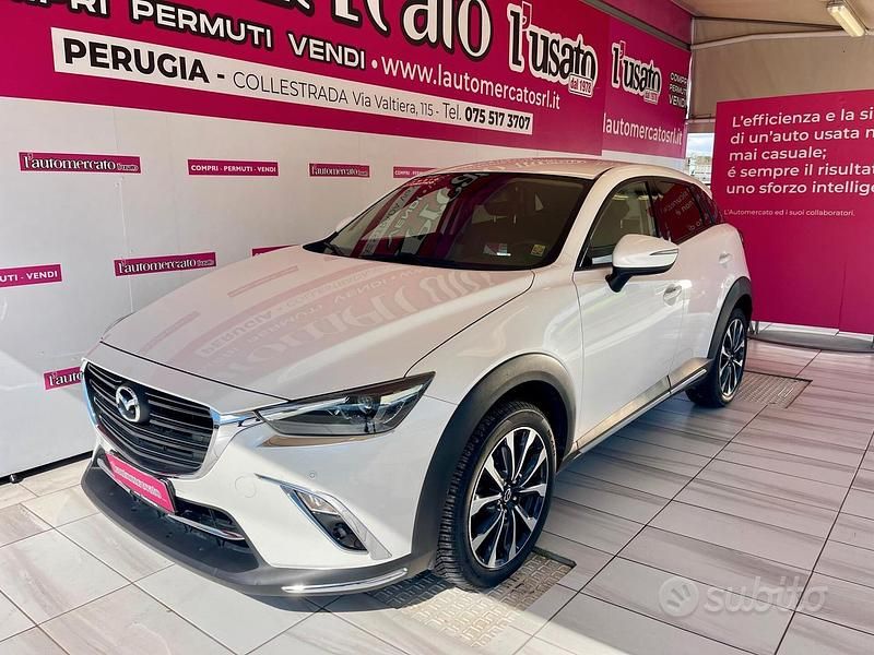 Usata Mazda CX-3 Exceed 116 CV (85 kW) 2019 Bianco SUV
