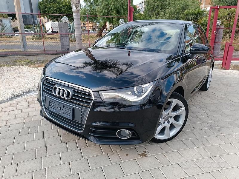 Usata Audi A1 105 CV (77 kW) 2012 Nero Utilitaria