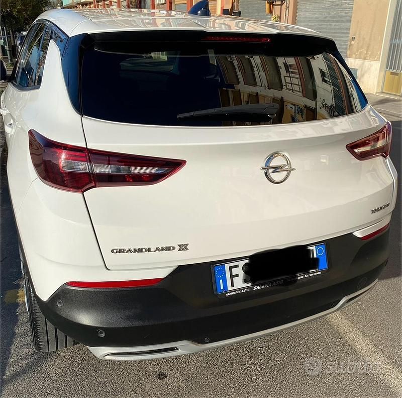 Usata Opel Grandland X 130 CV (95 kW) 2018 Bianco SUV