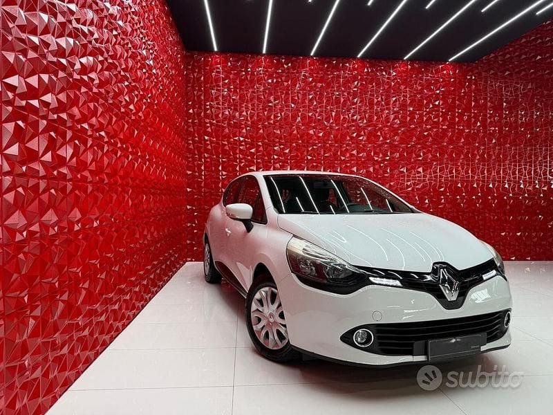 Usata Renault Clio IV 75 CV (55 kW) 2015 Bianco Berlina