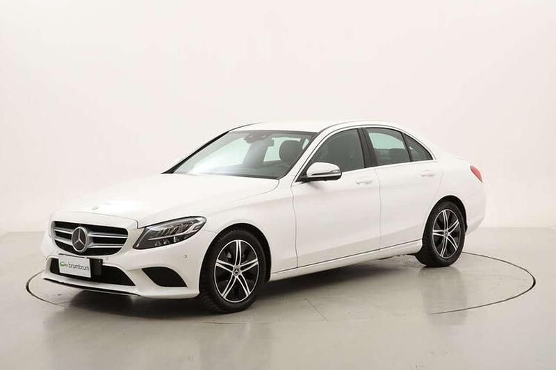 Usata Mercedes C220 194 CV (142 kW) 2021 Bianco Berlina