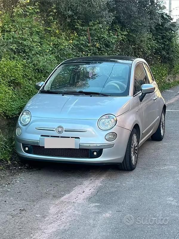 Usata Fiat 500 2009 Grigio Cabrio
