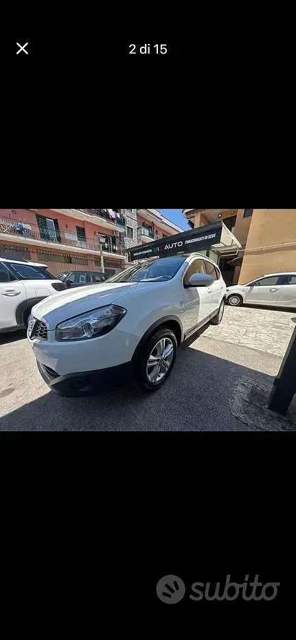 Usata Nissan Qashqai +2 Tekna 110 CV (80 kW) 2011 Bianco SUV