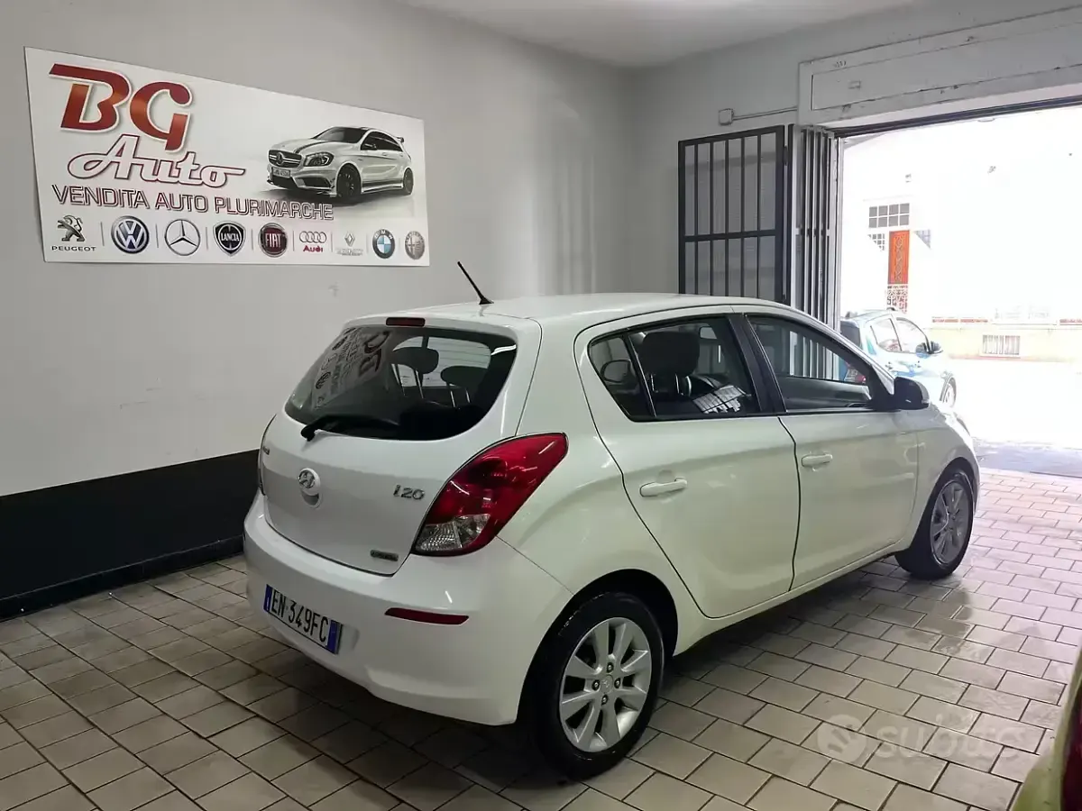 Usata Hyundai i20 Classic 90 CV (66 kW) 2012 Bianco Utilitaria