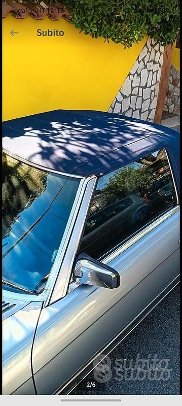 Usata Mercedes SL380 1980 Grigio Coupé