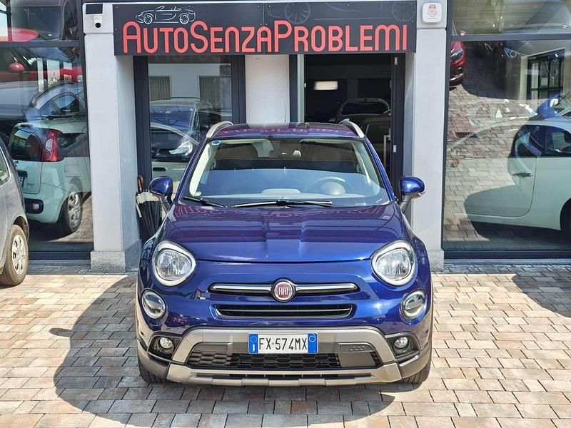 Usata Fiat 500X Cross 150 CV (110 kW) 2019 Blu/azzurro SUV