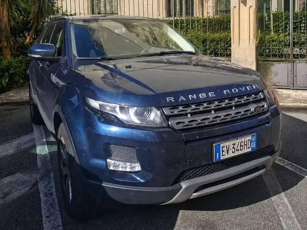 Usata Land Rover Range Rover evoque 150 CV (110 kW) 2014 Blu/azzurro SUV