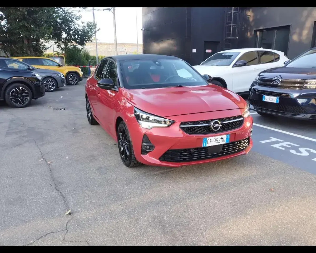 Usata Opel Corsa GS Line 101 CV (74 kW) 2021 Rosso Utilitaria