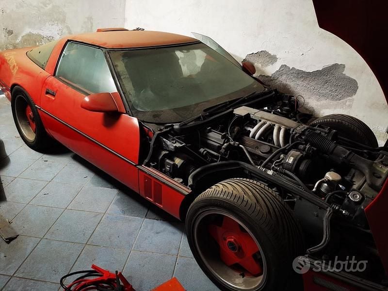 Usata Chevrolet Corvette C4 1987 Rosso Coupé
