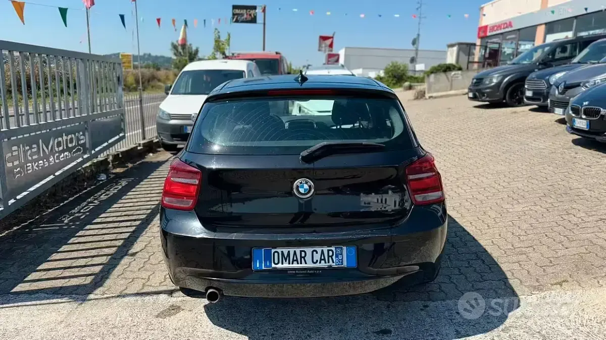 Usata BMW 116 116 CV (85 kW) 2012 Nero Utilitaria