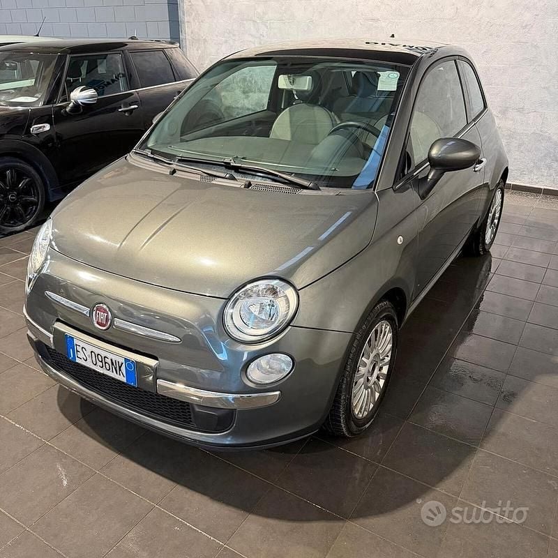 Usata Fiat 500 Lounge 69 CV (50 kW) 2013 Grigio Berlina