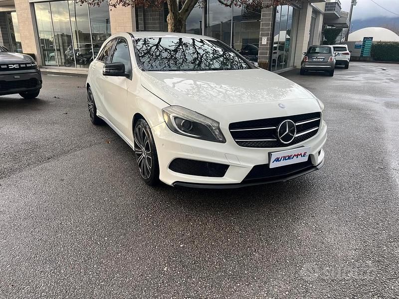 Usata Mercedes A180 Premium 108 CV (79 kW) 2014 Bianco Berlina