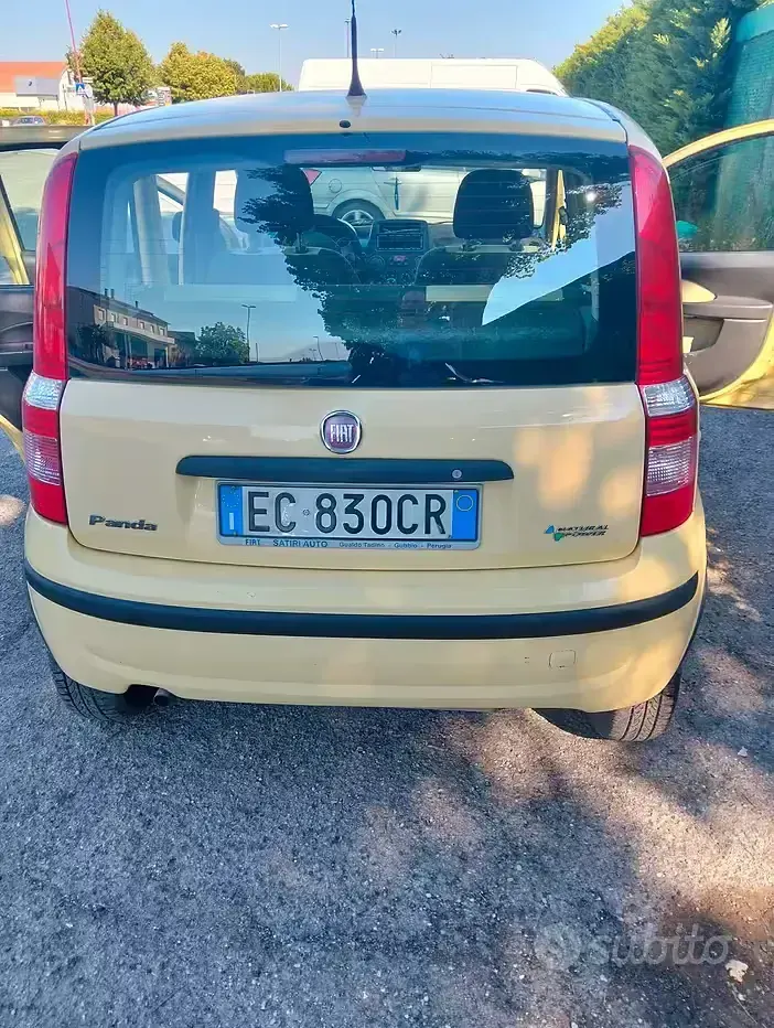 Usata Fiat Panda 60 CV (44 kW) 2010 Giallo Utilitaria
