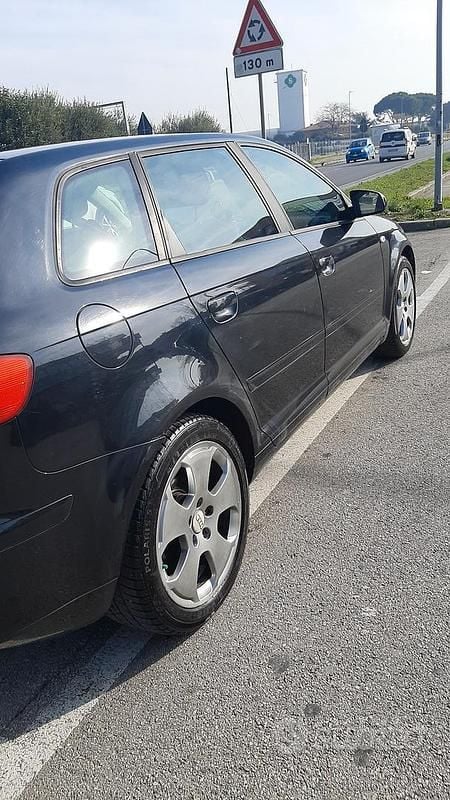 Usata Audi A3 105 CV (77 kW) 2006 Nero Utilitaria