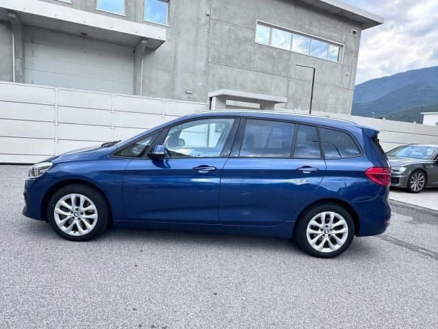 Usata BMW 218 Gran Tourer Efficient Dynamics 150 CV (110 kW) 2021 Blu Monovolume